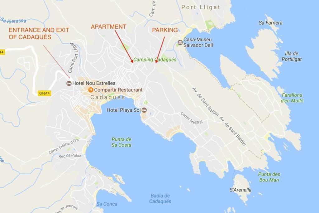 Apartamento Con Jardincito En El Centro De Cadaqués Exterior foto